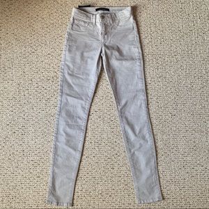 J Brand Skinny Leg Mid-Rise 11” Leg Opening Pants Size 25